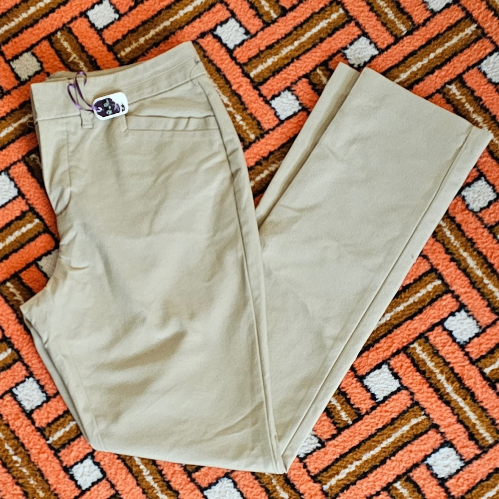 Gloria Vanderbilt Khaki Dress Pants